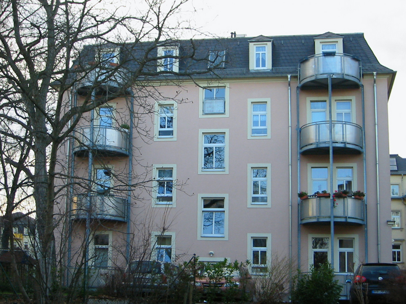 Hofseite, Malterstraße, Dresden